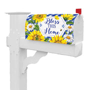 Custom Decor Sunflowers & Daisies Mailbox Cover