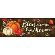 Custom Decor Bless & Gather Signature Sign