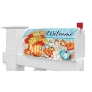 Custom Decor - Coastal Fall - Mailbox Makeover