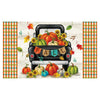 Custom Decor Mat - Pumpkin Truck
