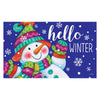 Custom Decor Mat - Hello Winter