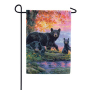 Custom Decor Garden Flag - Bear Family