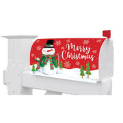 Custom Decor Mailbox Makeover - Red & Green Snowman