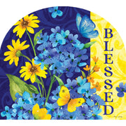 Custom Decor Bless Hydrangeas Arbor Mate