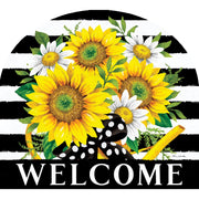Custom Decor Sunflower Watering Can Arbor Mate