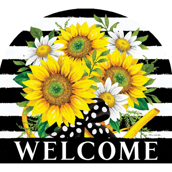 Custom Decor Sunflower Watering Can Arbor Mate