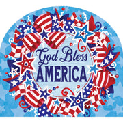 Custom Decor Arbor Mate - God Bless Wreath