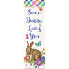 Custom Decor Bunny Plaid Plant Expressions Magnet