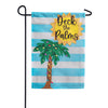 Custom Decor Applique Garden Flag - Deck the Palms