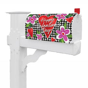 Custom Decor Gingham Valentine Mailbox Cover