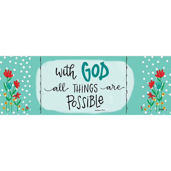 Custom Decor With God Signature Sign