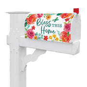 Custom Decor Blessed Floral Mailbox Cover