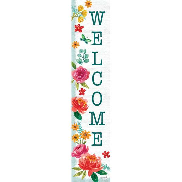 Custom Decor Blessed Floral Yard Expression