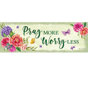 Custom Decor Pray More Signature Sign