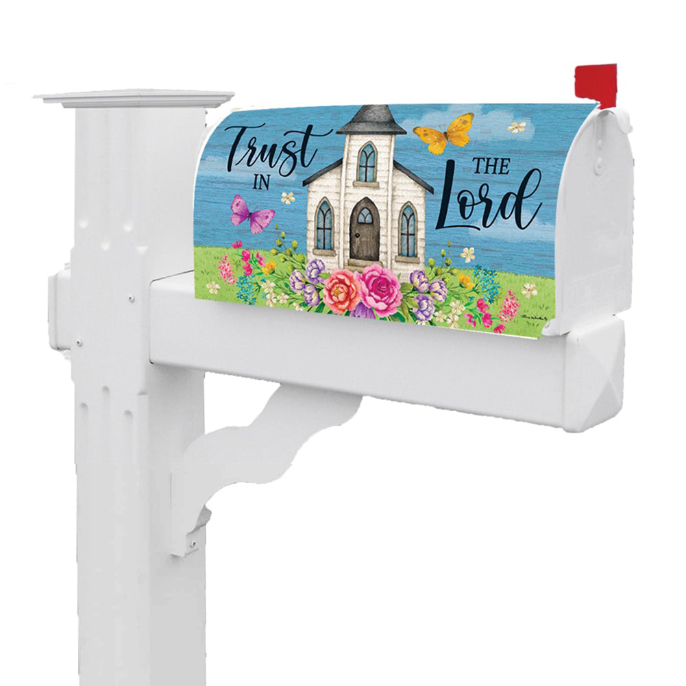 Custom Decor Trust Church Mailbox Cover