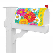 Custom Decor Happy Gerberas Mailbox Cover
