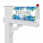 Custom Decor Hydrangeas Welcome Mailbox Cover