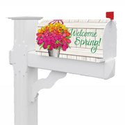 Custom Decor Glorious Tulips Welcome Mailbox Cover