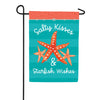 Custom Decor Starfish Wishes Garden Flag