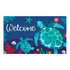 Custom Decor Floating Turtles Doormat