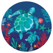 Custom Decor Floating Turtles Accent Magnet