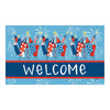 Custom Decor Fireworks Doormat