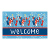 Custom Decor Fireworks Doormat