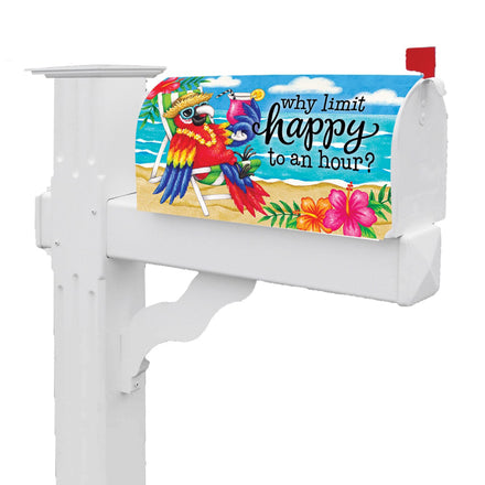 Custom Decor Why Limit Happy To An Hour Mailbox Cover