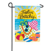 Custom Decor FeelinÃ¯Â¿Â½ Beachy Applique Garden Flag