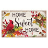Custom Decor Mat - Home Sweet Cardinals
