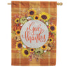 Custom Decor Home Sweet Cardinals Garden Flag