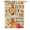 Custom Decor Fall for Jesus House Flag