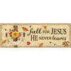 Custom Decor Fall for Jesus Signature Sign