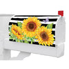Custom Decor Mailbox Makeover - Sunflower Stripes