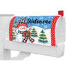Custom Decor Checkered Snowman Mailbox Makeover