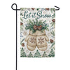 Custom Decor Garden Flag - Mittens & Pinecones