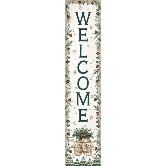 Custom Decor Yard Expression - Mittens & Pinecones