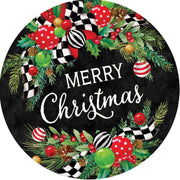 Custom Decor Accent Magnet - Christmas Swag
