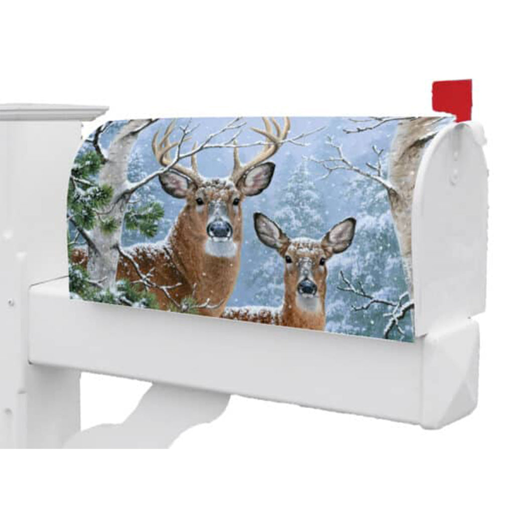 Custom Decor Winter Whitetail Mailbox Makeover
