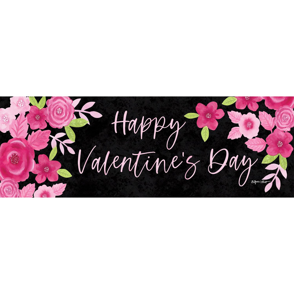 Custom Decor Valentine's Floral Signature Sign