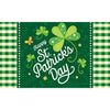 Custom Decor St. Pat's Check Mat