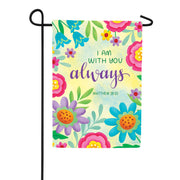 With You Always Garden Flag
