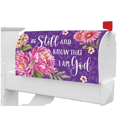 Custom Decor Be Still Floral Mailbox Makeover