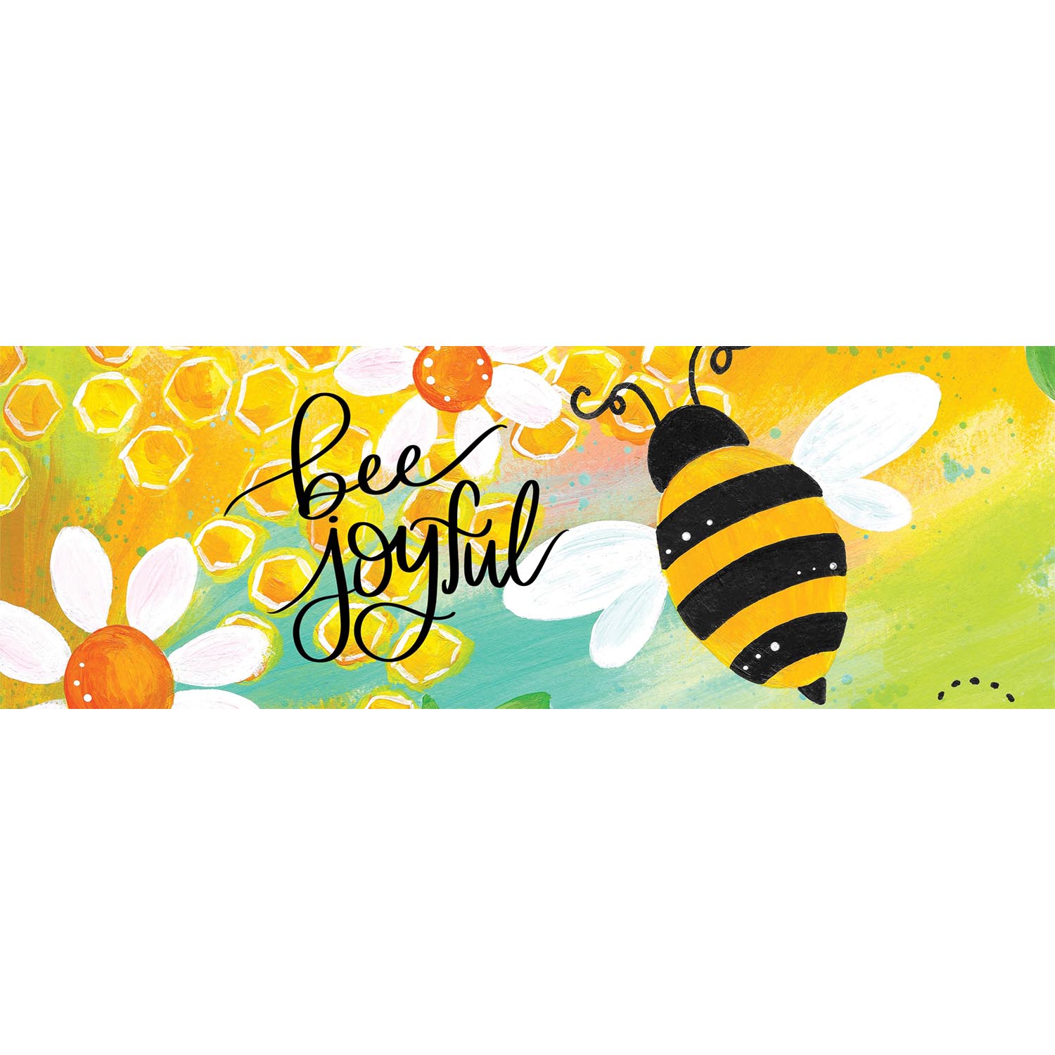 Custom Decor Bee Joyful Signature Sign