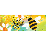 Custom Decor Bee Joyful Signature Sign
