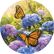 Custom Decor Monarch Hydrangeas Accent Magnet