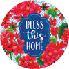 Custom Decor Blessed Geranium Accent Magnet