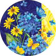 Custom Decor Bless Hydrangeas Accent Magnet