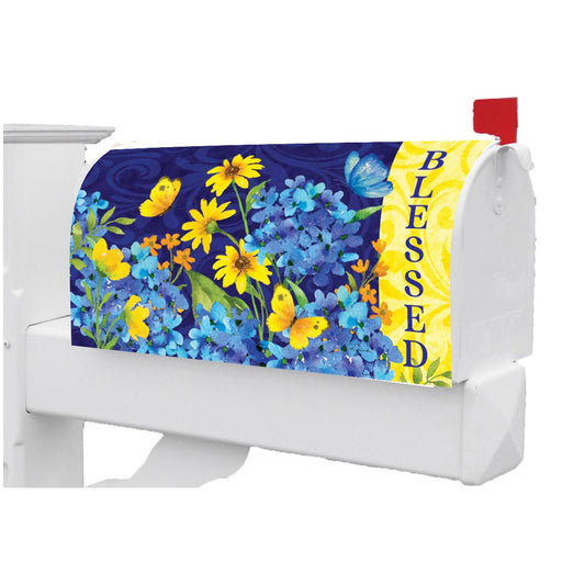 Custom Decor Bless Hydrangeas Mailbox Makeover