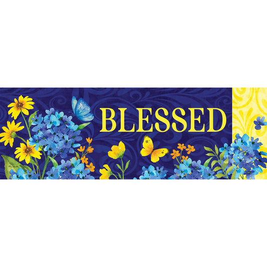 Custom Decor Bless Hydrangeas Signature Sign
